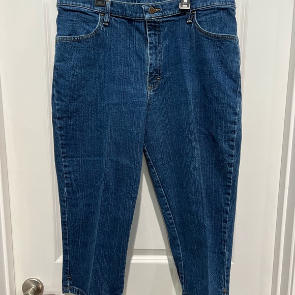 Jean Capri Lee Riders - Taille 8 - Style Court Cropped - Occasion Très Bon état